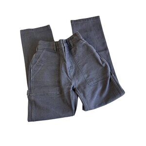 Topo Designs Mens 34x32 Organic Cotton Blend Work Pants Black